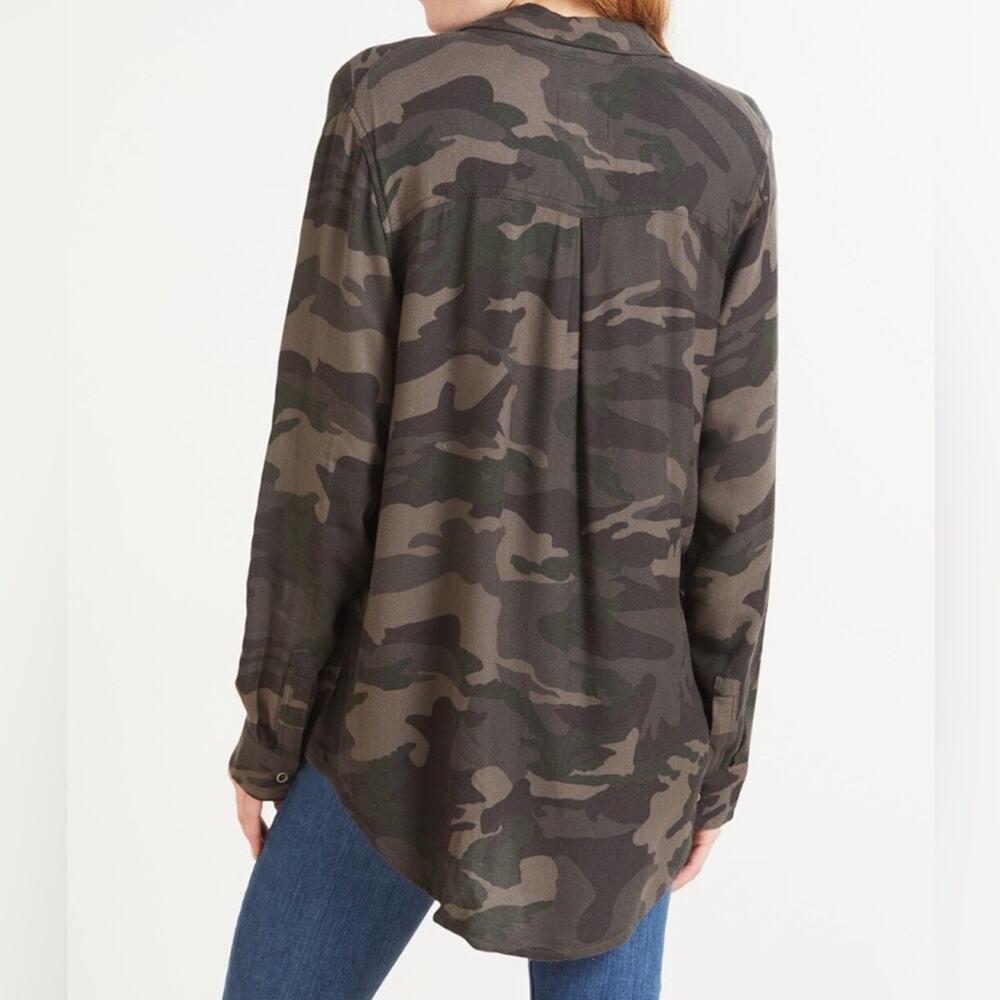 Rails Evereve Jordan Forest Camo Button Down Flan… - image 3